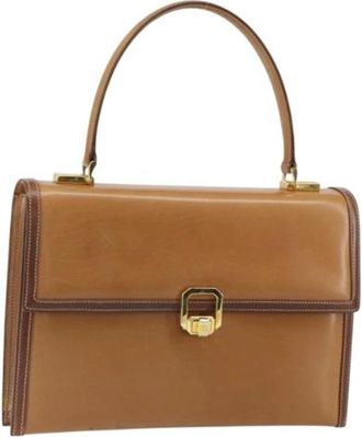 Gucci Pre-owned Handbags, female, Brown, Size: ONE SIZE Pre-owned Vintage Handbag