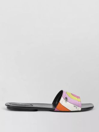 Pucci yummy flat slide sandals open toe