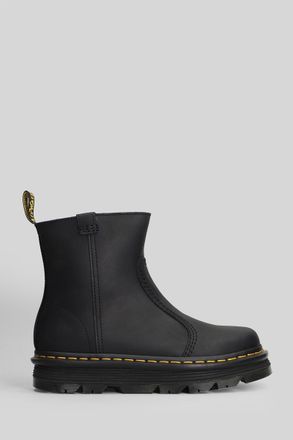 Dr. Martens Zebzag Rigger Combat Boots