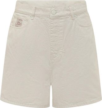 Ami Off White Loose Shorts