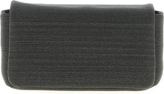 Brunello Cucinelli Precious Flap Shoulder Bag - Dames - Schoudertassen - Zwart - ONE Size - Leer - Tassen