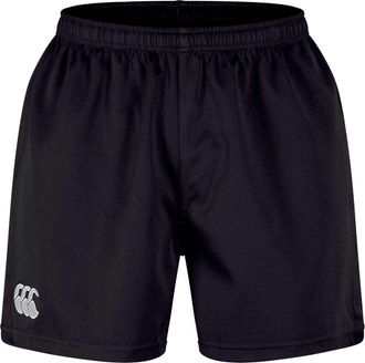 Canterbury Of New Zealand Heren Professional Polyester Rugby Shorts (Zwart)