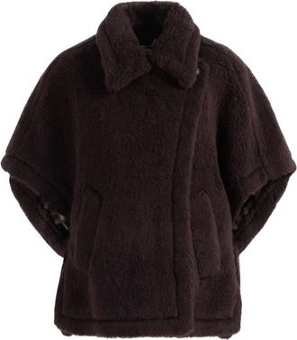 Max Mara Mantella Tebe 1 - Jackets - Mujer - Marr&oacute;n - ONE SIZE