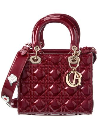 Tiffany & Fred Mini Quilted Patent Satchel