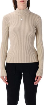 Courrèges Reedition Knit Ls Jumper