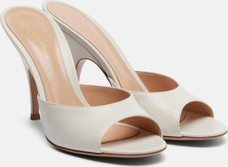 Gianvito Rossi Sofia leather mules