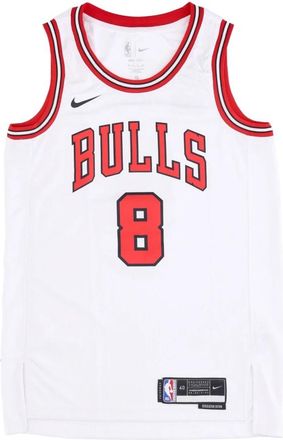 Nike Chicago Bulls Basketball Tanktop - Heren - Fitness - Wit - S - Polyester - Fitness