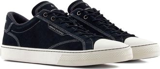 A|X Armani Exchange Mens Venice Sneaker, Navy, 9 UK