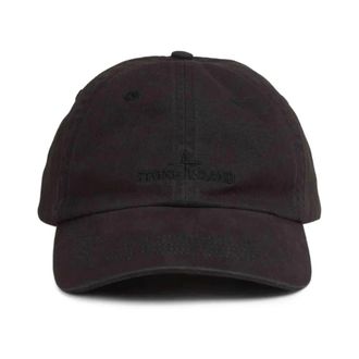 Stone Island Caps, male, Black, Size: ONE SIZE Cappello V0029