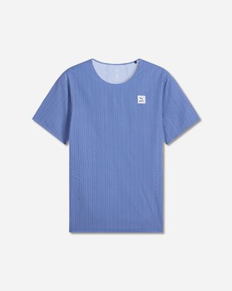 Puma Men s SAYSKY ULTRAWEAVE Performance Fit T-Shirt Cobalt Glaze