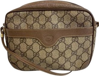 Gucci Pre-owned Cross Body Bags, female, Brown, Size: ONE SIZE Pre-owned Pochette Shoulder Bag