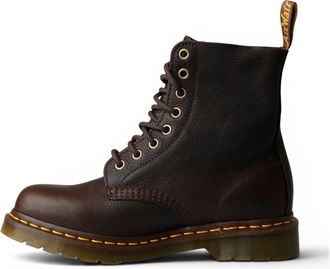 Dr. Martens Mens Lace-Up Boots 1460 Pascal Dark Brown Leather