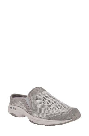 Easy Spirit Take Knit Slip-On Sneaker in Silver Sconce/Vapor at Nordstrom, Size 10.5