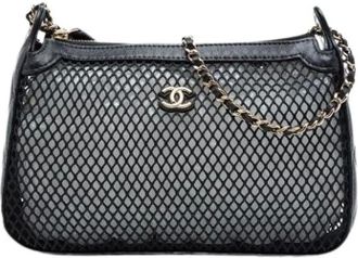 Chanel Borsa a spalla vintage pre-owned in rete - - Pre-owned - Donna - Nero - ONE SIZE