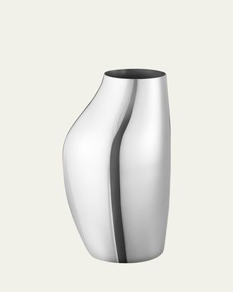 Georg Jensen Sky Stainless Steel Vase, 10.6