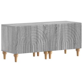 vidaXL Mueble De Tv Sonoma Gris Madera De Ingenier&iacute;a Vidaxl
