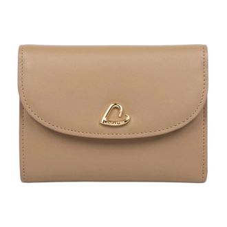 Lancaster Portefeuille dos &agrave; dos &agrave; rabat avec pression Paris Philos 131-071 - female - Lancaster - Wallets & Cardholders - Beige - ONE SIZE - Accessories