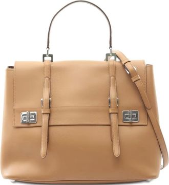 Prada Borsa tote in pelle Saffiano anni 2000 - Toni neutri