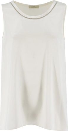 PANICALE Mujer, Camisetas, Beige, Talla: S