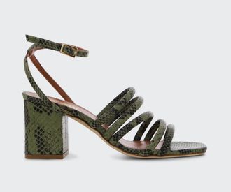 PARIS TEXAS Womens Carla Sandals In Cactus