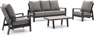 Tierra Outdoor Musone stoel-bank loungeset 4-delig 5-zits verstelbaar