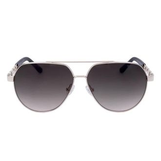 Guess Brown Gradient Pilot Ladies Sunglasses GF00033 32F 59
