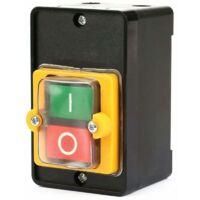 OEM Interruptor Pulsador, Ac220v/380v 10a, Resistente Al Agua, Monof&aacute;sico/trif&aacute;sico, Control De Potencia, Bot&oacute;n De Encendido/apagado Con Carcasa, Interrup