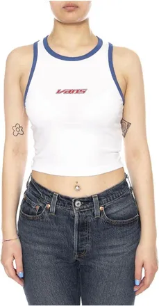 Vans Tops, Dames, Wit, S, Katoen, Retro Speed Tank