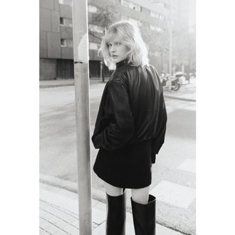 H&M Mini Skirt in Dark Brown at Nordstrom, Size 16