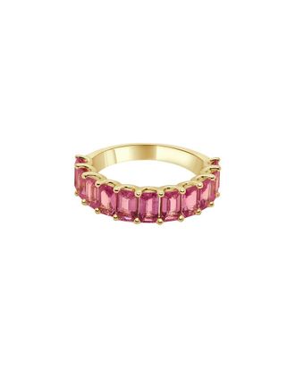 Sabrina Designs 14K 3.15 Ct. Tw. Diamond & Pink Sapphire Ring
