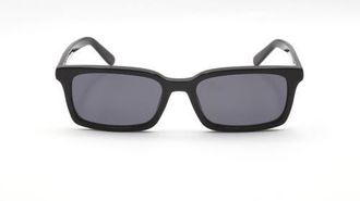 Maison Margiela 54mm Rectangular Sunglasses in Noir at Nordstrom