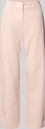 Jake*s Casual Chino mit Paspeltaschen am Ges&auml;&szlig; in Hellrosa, Gr&ouml;&szlig;e 34
