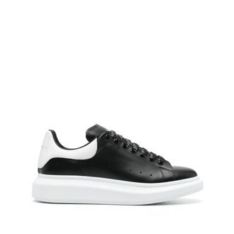 Alexander McQueen Sneakers, male, Black, 6 UK, Black Panelled Trainers