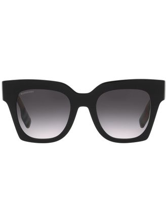 Burberry Sunglasses Occhiali da sole Kitty squadrati - Nero