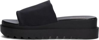 Omoda Schoenen, Dames, Zwart, 40 EU, Zwarte Slipper Comfort Stijl