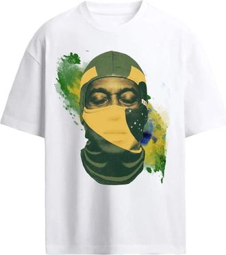 Ih Nom Uh Nit O Rei Limited Edition Mask T-Shirt - Heren - T-shirts - Wit - L - Katoen - Tops
