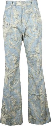 Vivienne Westwood Pantalone - Dames - Wijde Broeken - Veelkleurig - L - Katoen - Broeken