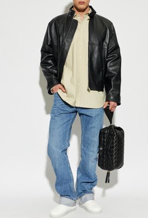 Bottega Veneta Wool Shirt, Mens, Green