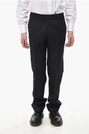 Corneliani Virgin Wool Trousers LEADER with Welt Pockets size 44