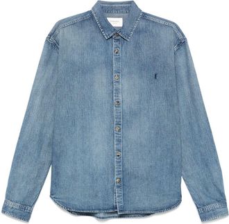 Saint Laurent Cassande Denim Shirt