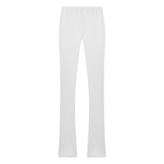 GCDS Mujer, Pantalones, Blanco, Talla: S