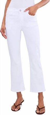 Elliott Lauren Baby Bootcut Jeans In White