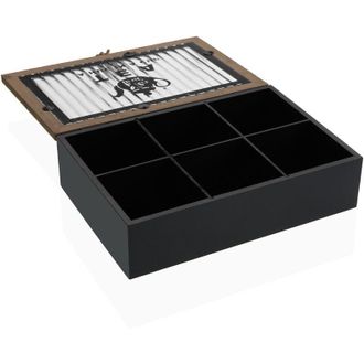 Fabrilamp Fabrilamp - Pie De Salon Acople 1xe27 Negro/haya Orientable 360&ordm; Articulable 137x25,5x55 Cm