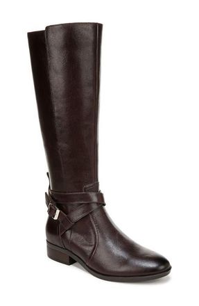 Naturalizer Rena Knee High Boot in Dark Brown at Nordstrom, Size 6.5 Regular Calf