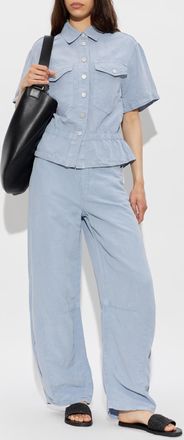 AllSaints Jett Trousers, Womens, Blue