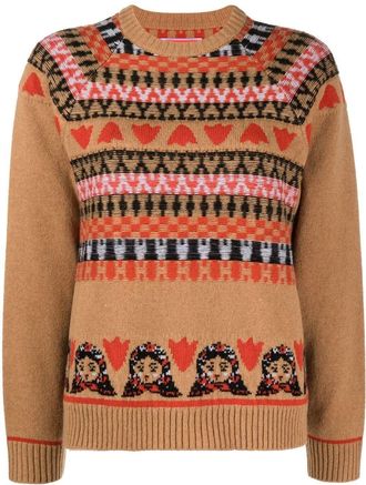 La DoubleJ Maiden wool jumper - women - Merino - S - Neutrals