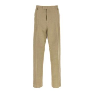 Ferragamo Suit Trousers, male, Beige, Size: L Trouser