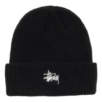 St&uuml;ssy Basic Cuff Beanie Black 1321262-BLAC