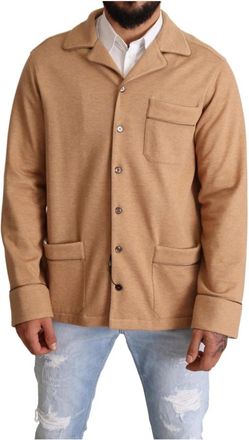 Dolce & Gabbana Light Jassen - Heren - Zomerjassen - Beige - M - Jassen