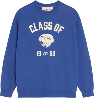 Valentino Sweatshirts, male, Blue, Size: L Class of 1960 Sweatshirt